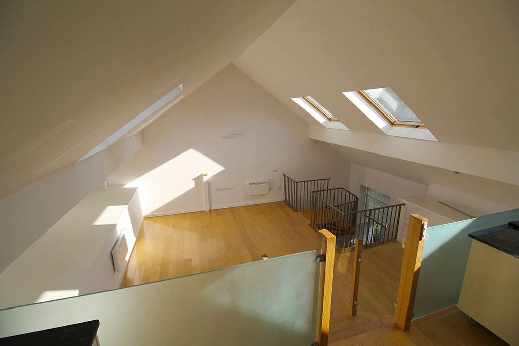 Kitchen Through To Living Area