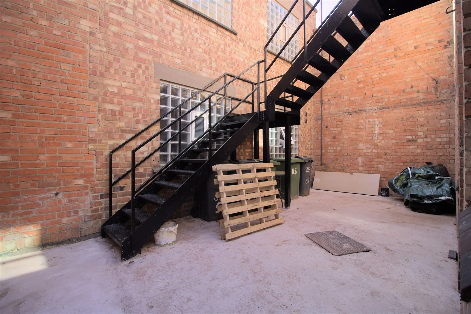 Communal courtyard