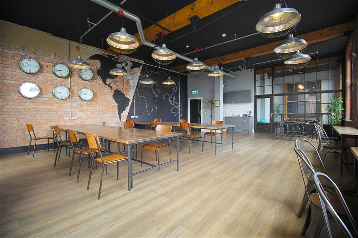 Communal Office Area
