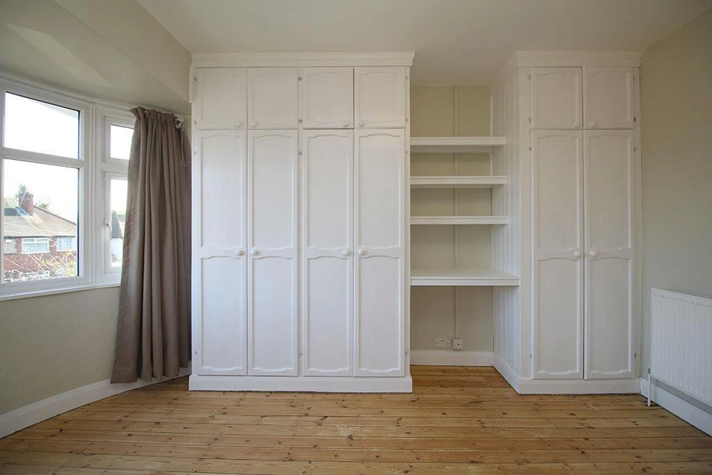 Master bedroom fitted wardrobes