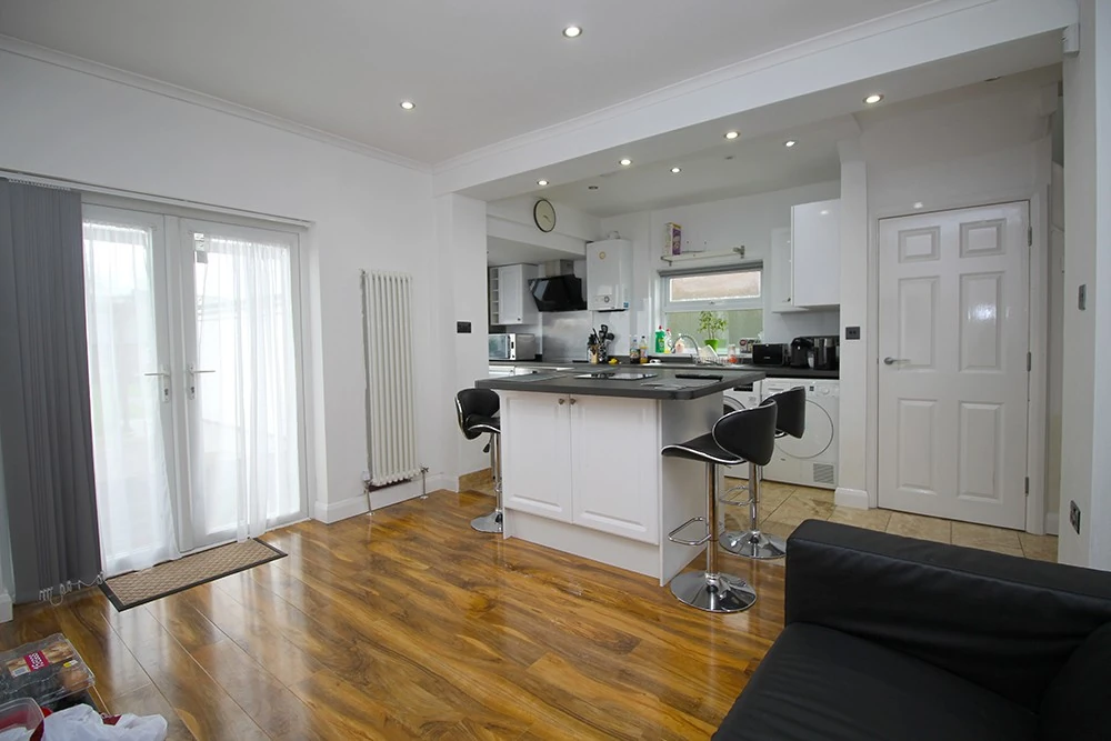 Living Area Through to Kitchen
