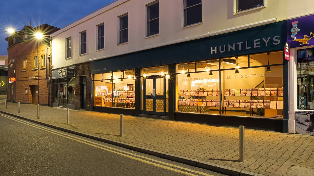 Huntleys office at 7 Biggin Street, Loughborough
